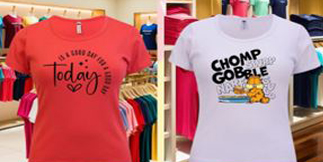 T-shirt com estampa